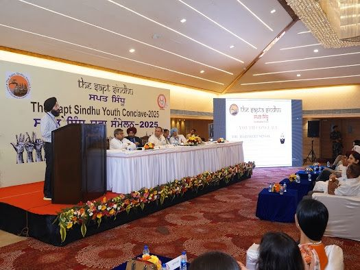 Addressing Young Minds at Saptasindhu Youth Conclave 2025