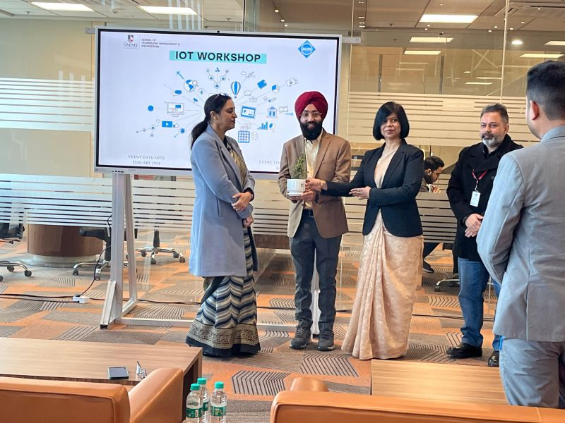 IoT Workshop at NMIMS Chandigarh